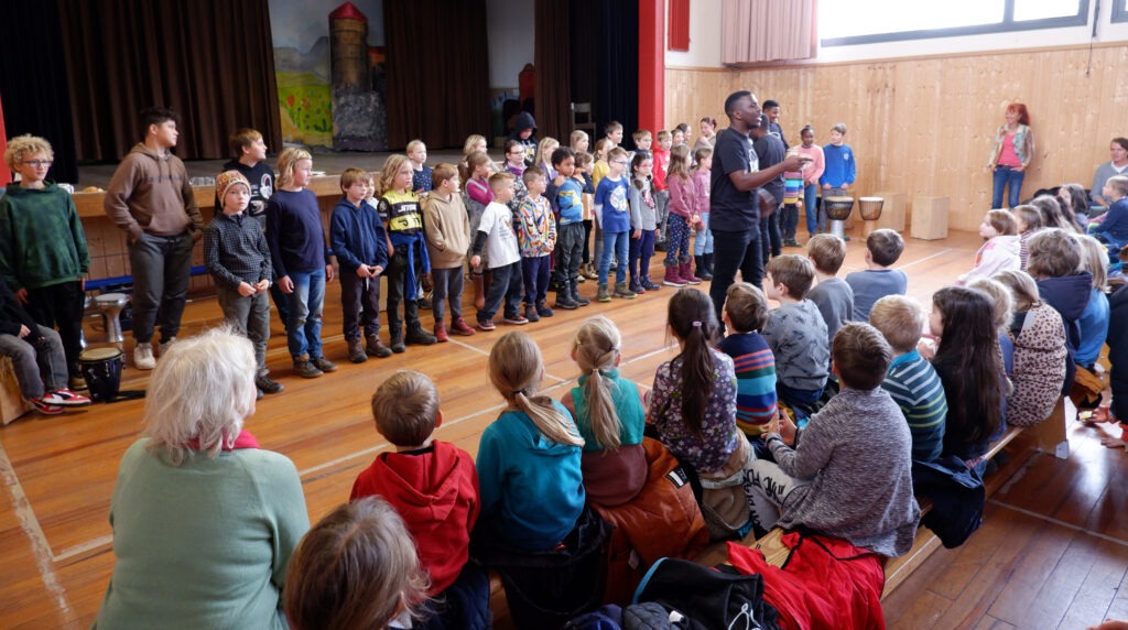 Kawa-Trio an der Freien Schule Diefenbach